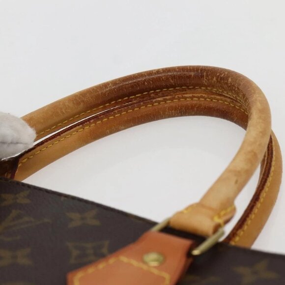 LOUIS VUITTON Monogram Sac Plat Hand Bag M51140 LV Auth 142750 - Picture 9 of 16